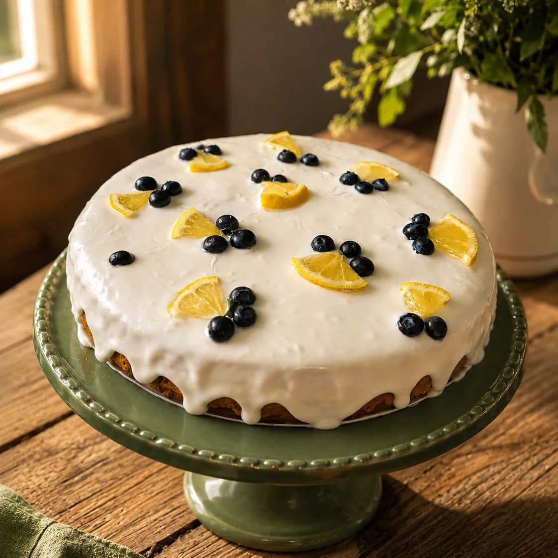Lemon Blueberry Cake