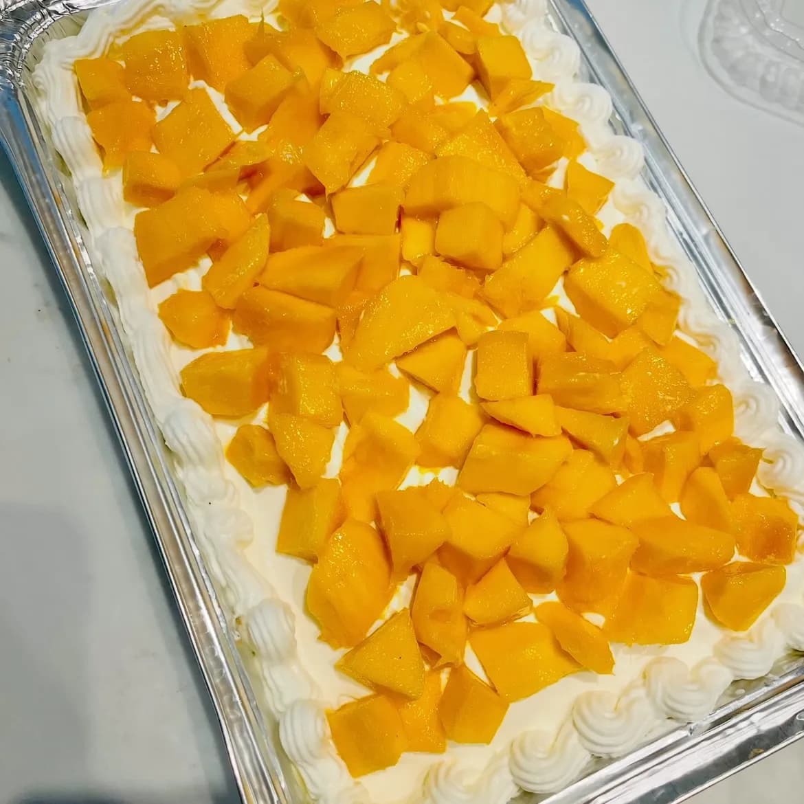 Mango Tres Leches Cake