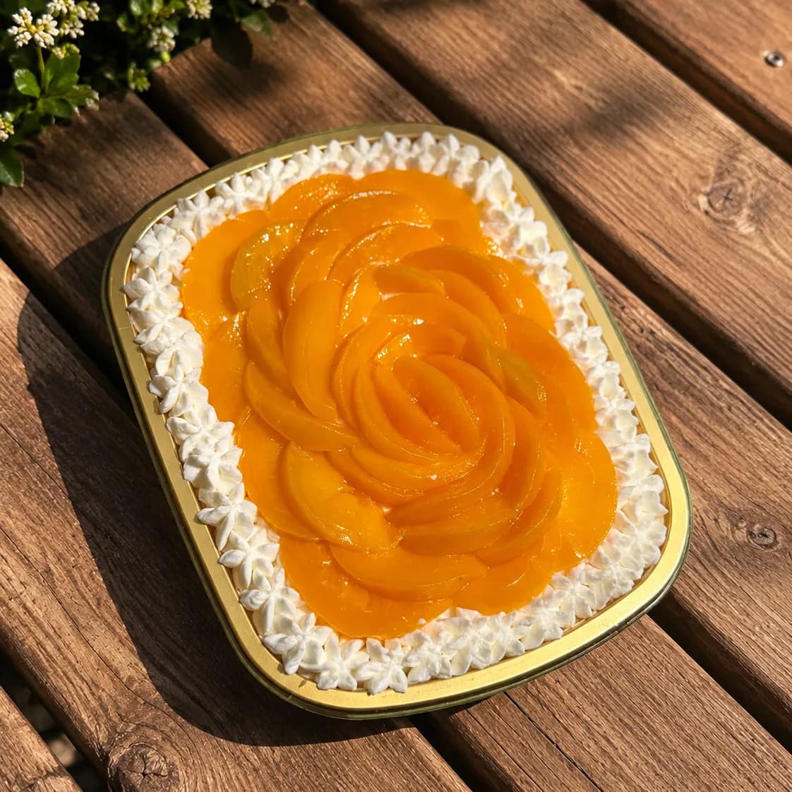 Peach Tres Leches Cake